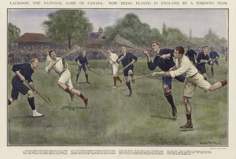 Lacrosse av Ernest Prater