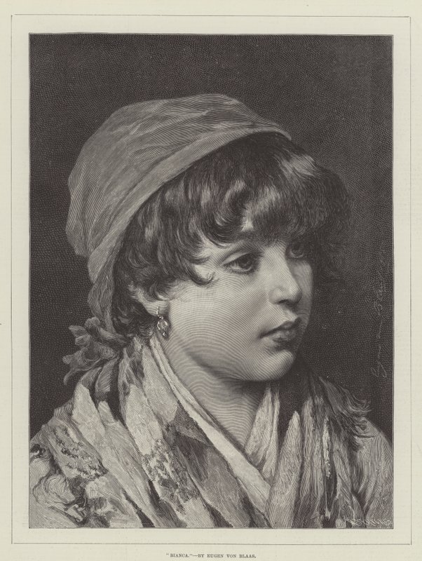 Bianca av Eugen von Blaas