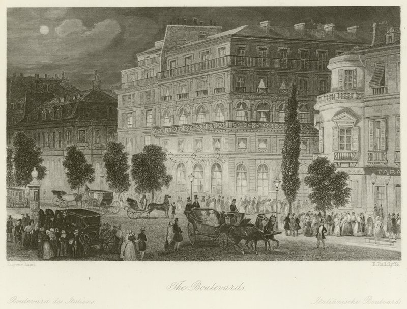 Boulevarderna av Eugene Louis Lami