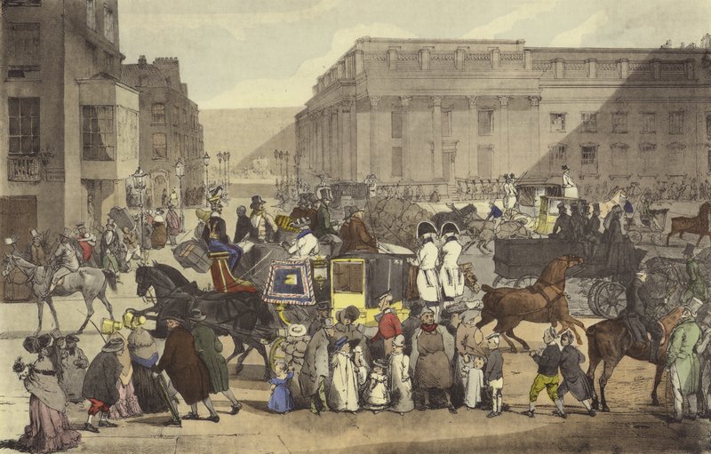London av Eugene Louis after Lami