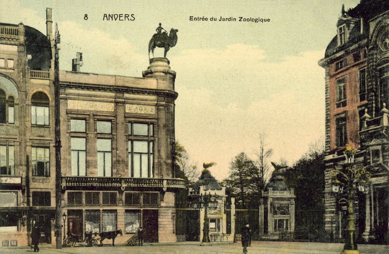Antwerpen, Entré till Zoologiska trädgården av European Photographer
