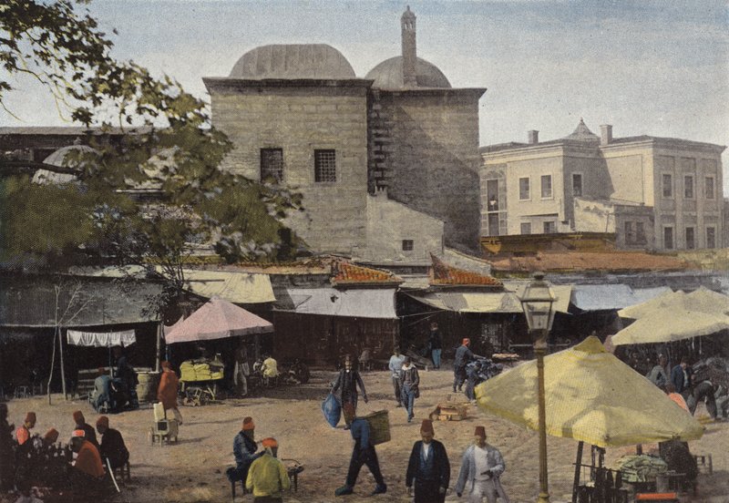 Bazar A Stamboul av European Photographer