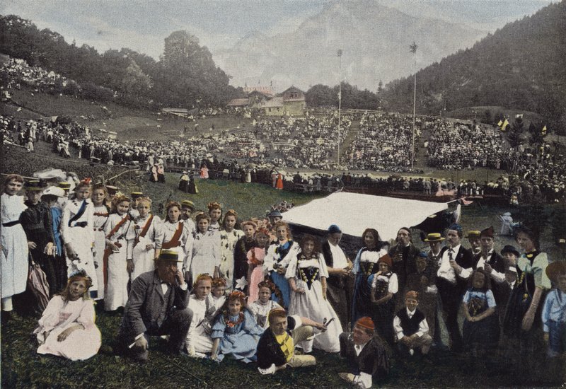 Interlaken, Fete Alpine av European Photographer