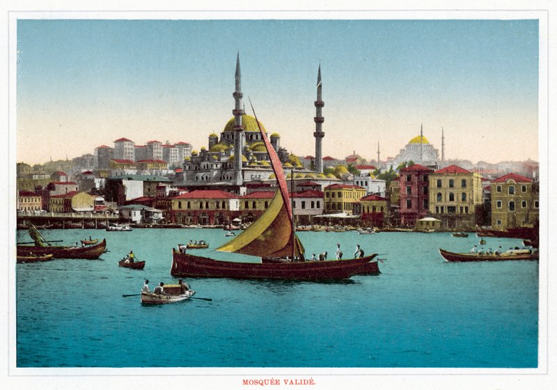 Mosquee Valide (färgfoto) av European Photographer