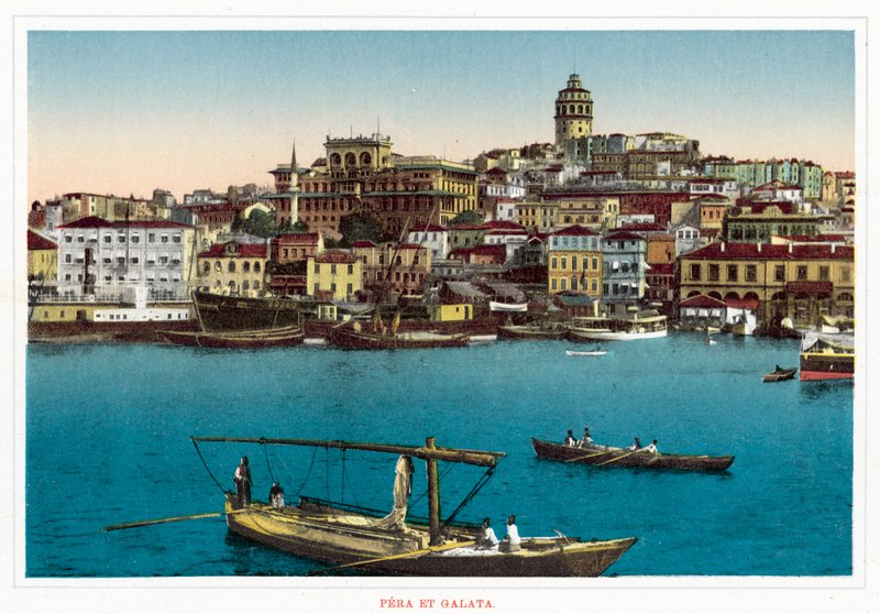 Pera Et Galata (colour photo) av European Photographer