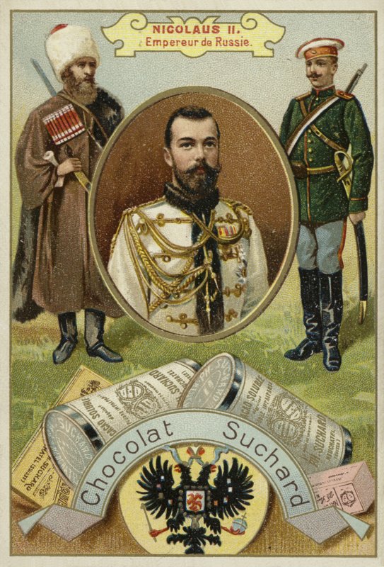 Nicholas II, tsar av Ryssland av European School