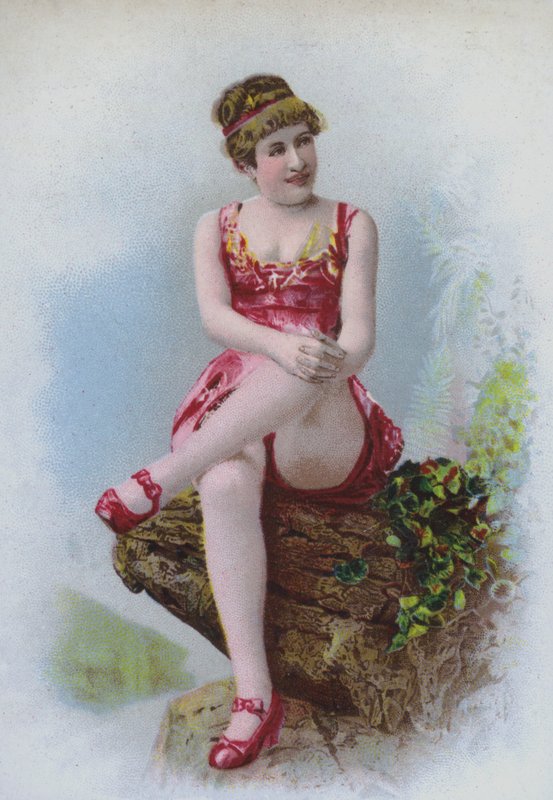 Porträtt av en dansare av European School