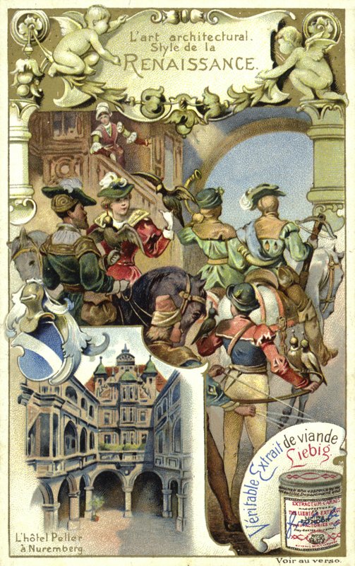 Renässansarkitektur; Pellerhouse, Nürnberg av European School