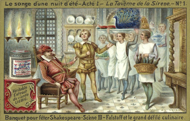 Scen ur En midsommarnattsdröm, en opera av Ambroise Thomas av European School