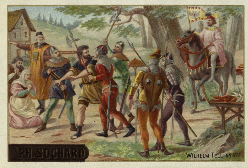 Scen från William Tell av European School