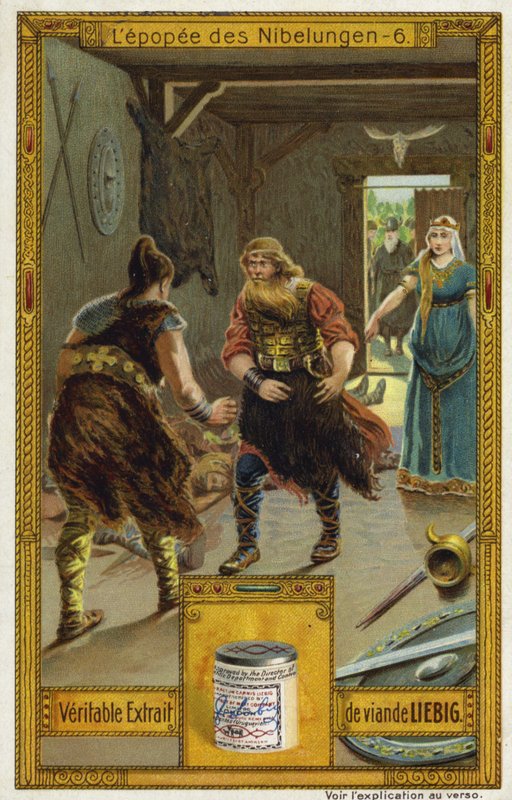 Scen från Nibelungenlied av European School