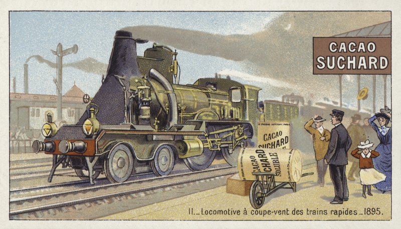 Strömlinjeformat expresslok, 1895 av European School