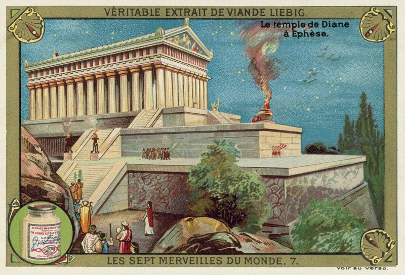 Artemis tempel i Efesos av European School