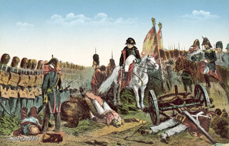 Waterloo 1815, halvbataljon till vänster, eld! av European School