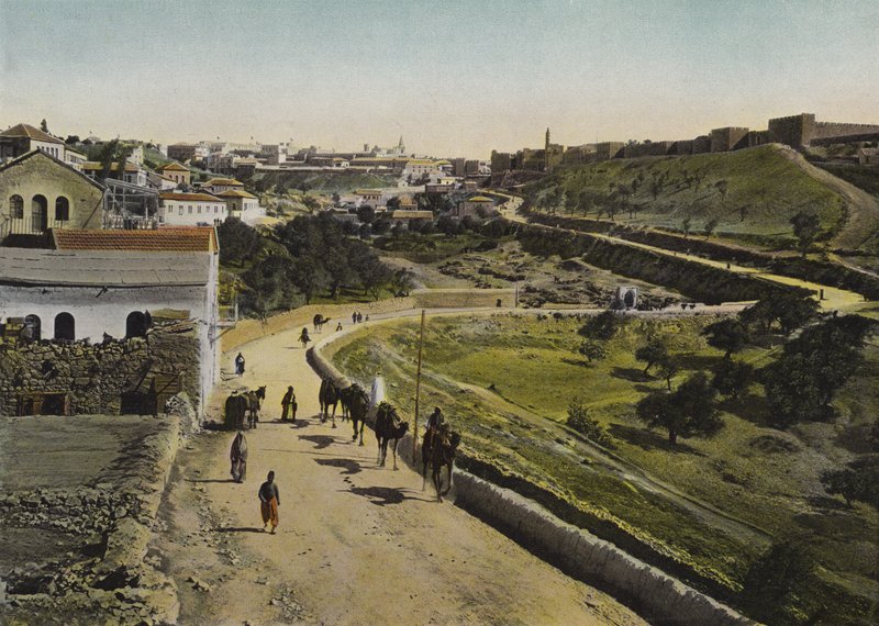 Första utsikten över Jerusalem av European Photographer