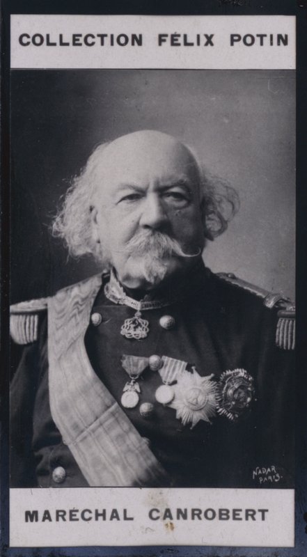 Francois Certain Canrobert (1809-1895) (s/v foto) av European Photographer