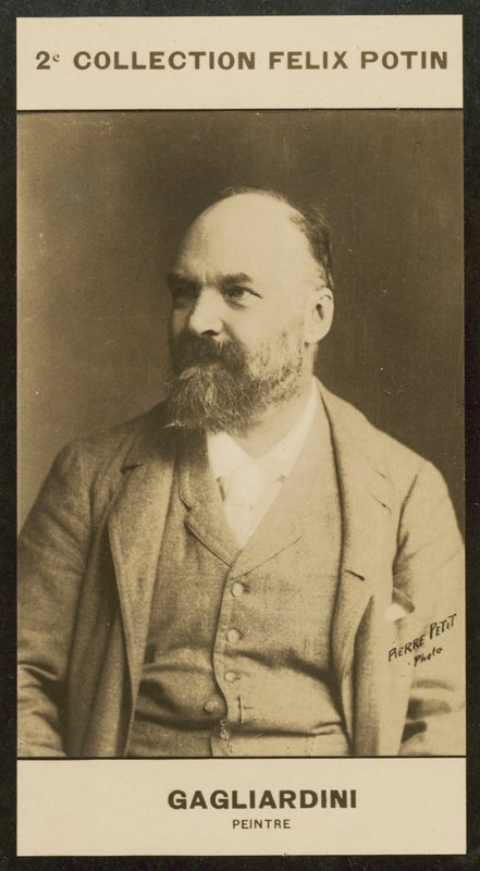 Gagliardini, målare (s/v foto) av European Photographer