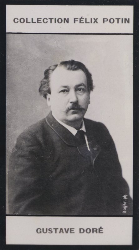 Gustave Dore (1833-1883) (s/v foto) av European Photographer