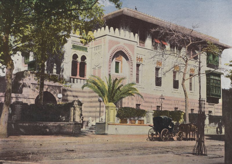 Franska ambassaden i Kairo av European Photographer