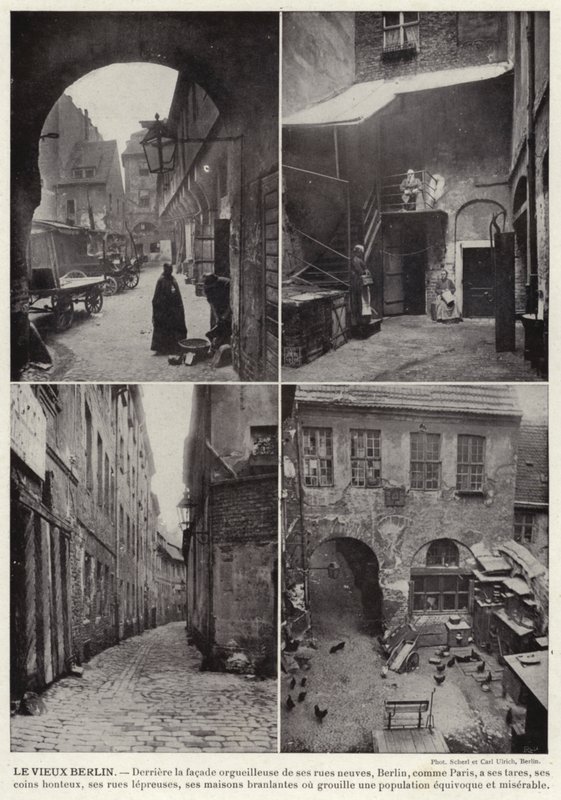 Gamla Berlin (s/v bild) av European Photographer