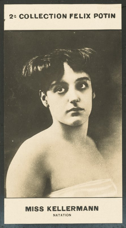 Fröken Maud Kellermann, simning av European Photographer