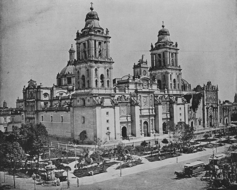 The Cathedral, City of Mexico (s/v foto) av European Photographer