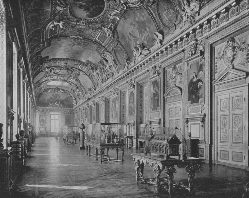 The Gallery of Apollo, Paris (s/v foto) av European Photographer