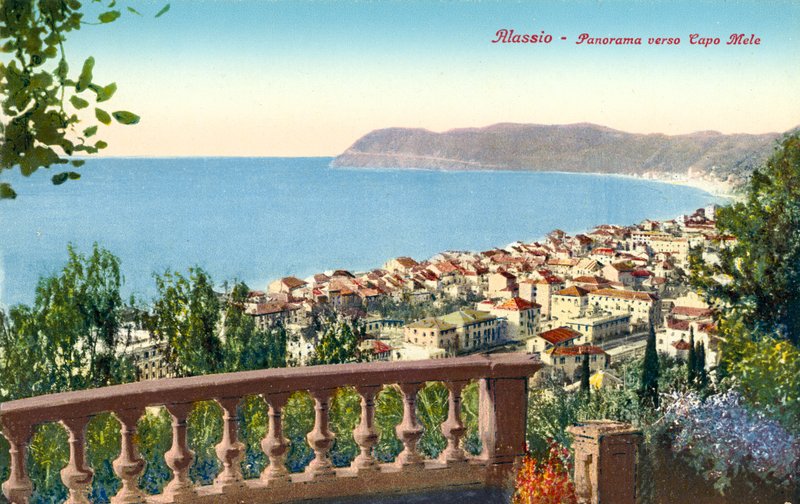 Utsikt över Alassio (foto) av European Photographer