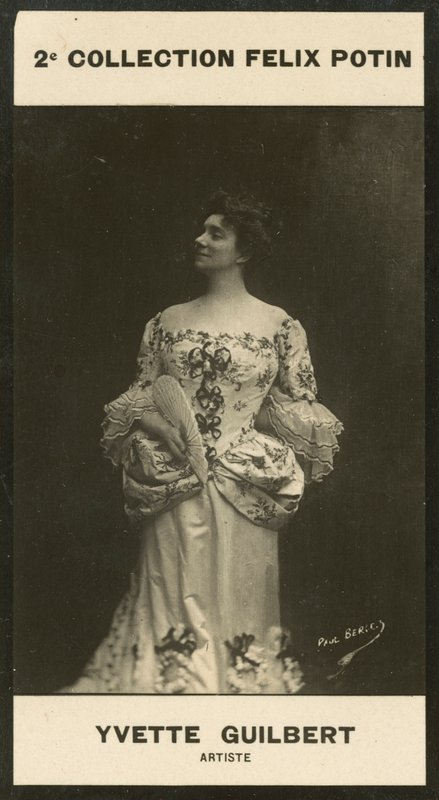 Yvette Guilbert, konstnär av European Photographer