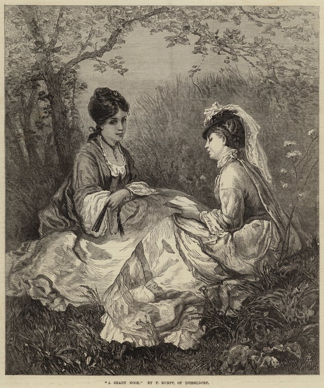 A Shady Nook (gravyr) av European School
