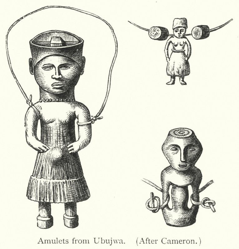 Amuletter från Ubujwa (gravyr) av European School