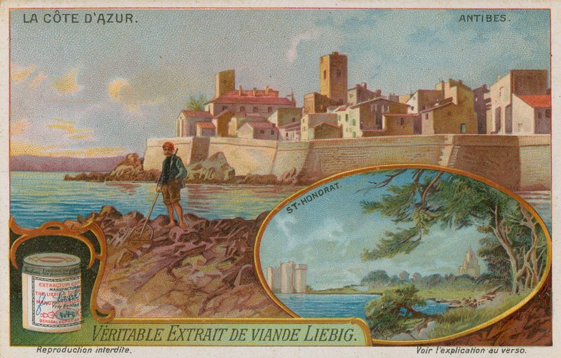 Antibes och Ile St Honorat av European School