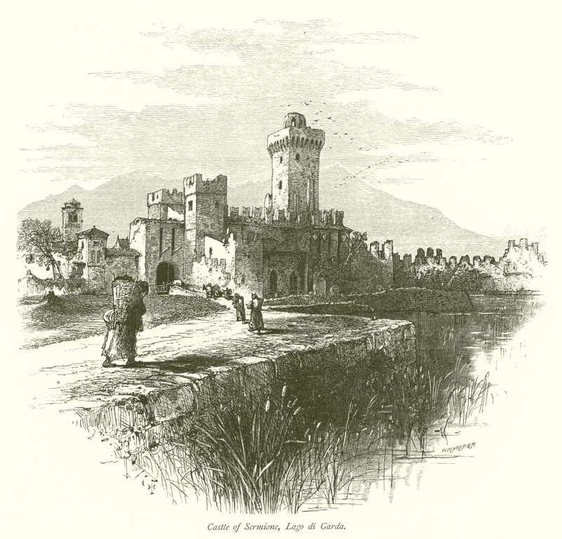 Sermione slott, Lago di Garda (gravyr) av European School