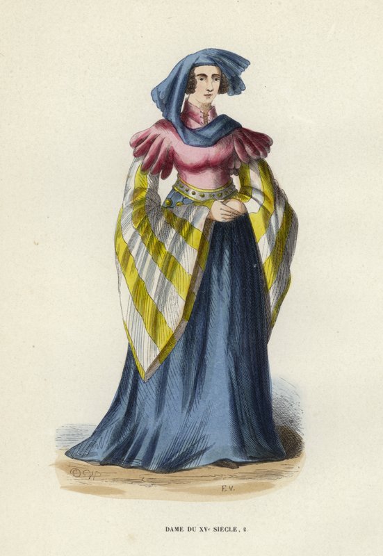 1400-talsfru av European School
