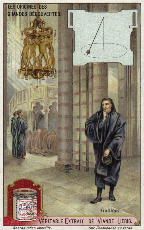 Galileo och pendlarnas rörelse av European School