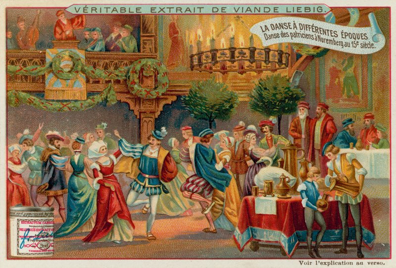 Tysk dans från 1400-talet av European School