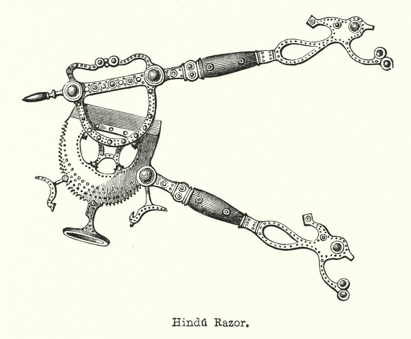 Hindu Razor (gravyr) av European School