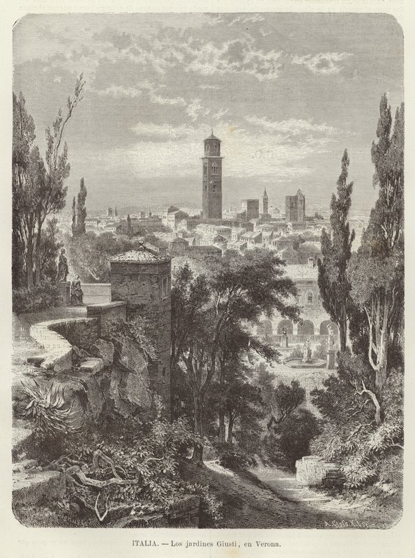 Italien - Giusti Gardens i Verona av European School