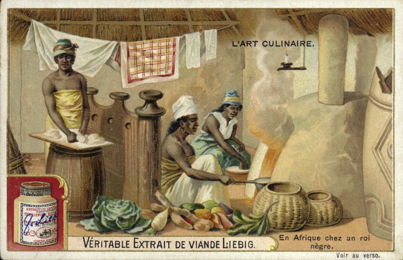 Kök av en afrikansk kung av European School
