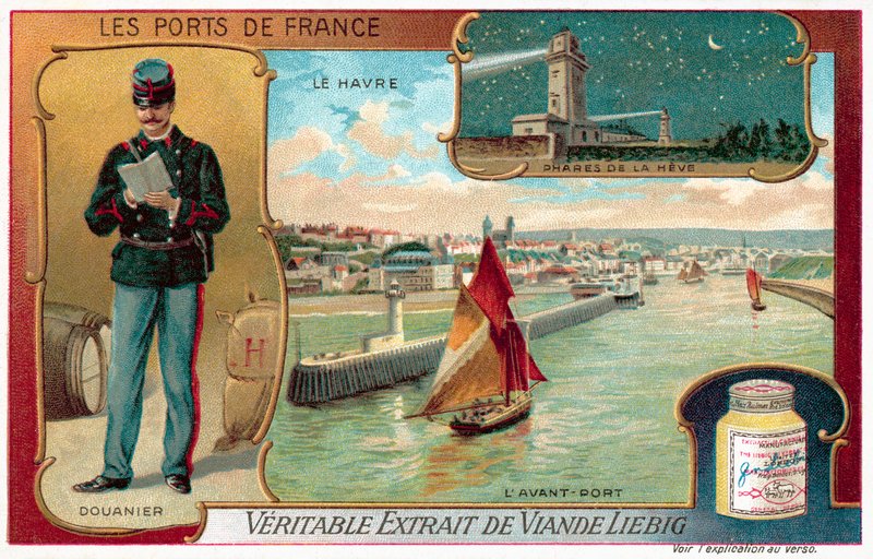 Le Havre (chromolitho) av European School