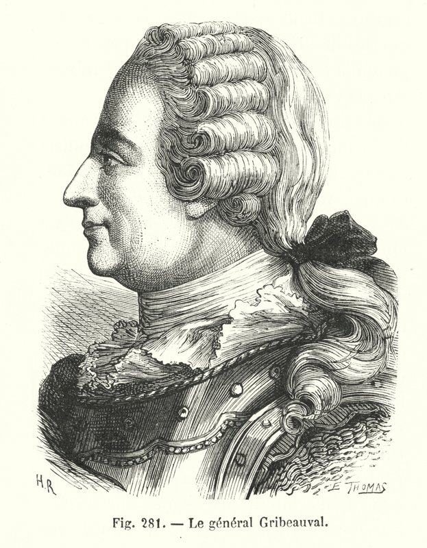 Le general Gribeauval (gravyr) av European School