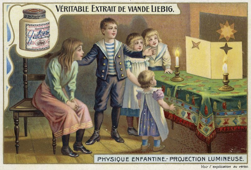 Ljusprojektion av European School