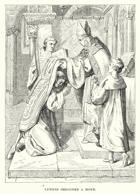 Luther vigde en munk av European School