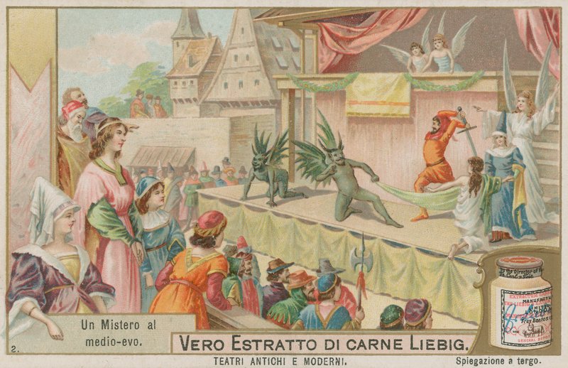 Medeltida mysteriespel av European School