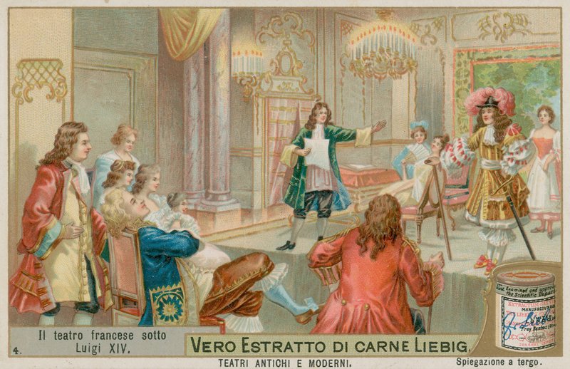 Spelar i kung Ludvig XIV:s Frankrike av European School