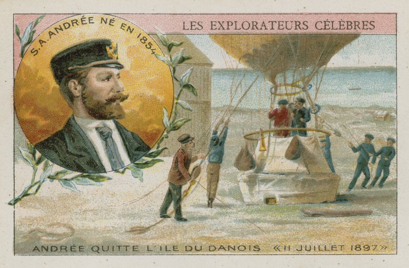 Salomon August Andree (chromolitho) av European School