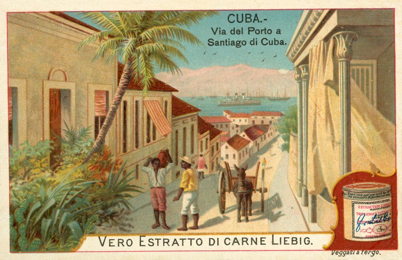 Santiago de Cuba (chromolitho) av European School