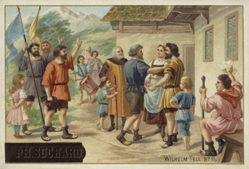 Scen från William Tell av European School