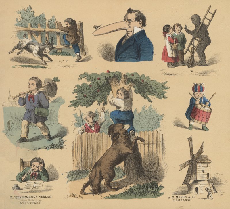 Scraps för ungdomar (färg litho) av European School