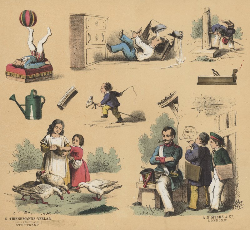 Scraps för ungdomar (färg litho) av European School
